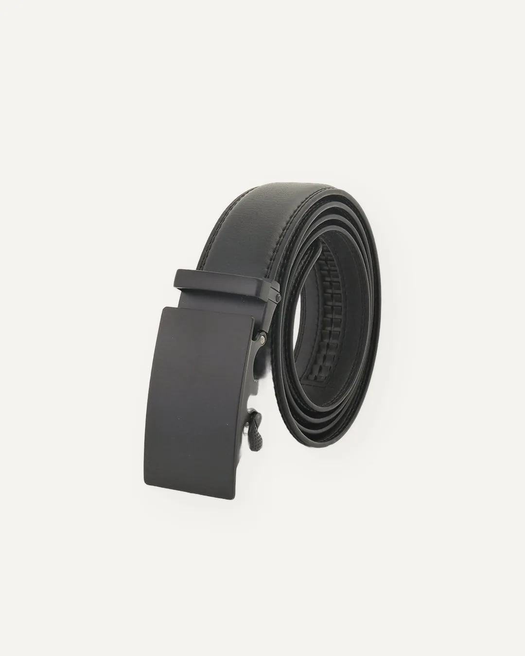 The Automatic Belt, clean product hero, matte black