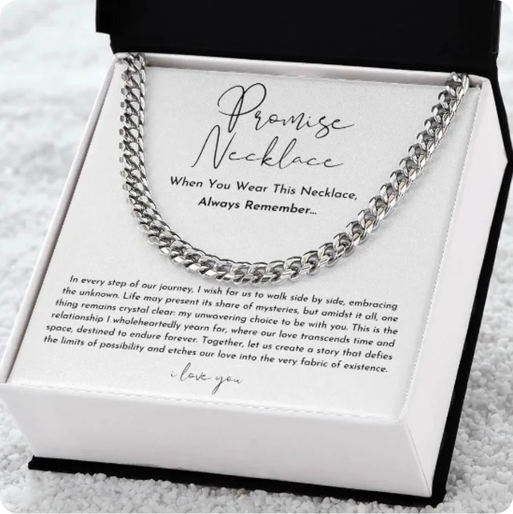 The Promise Necklace, the promise necklace